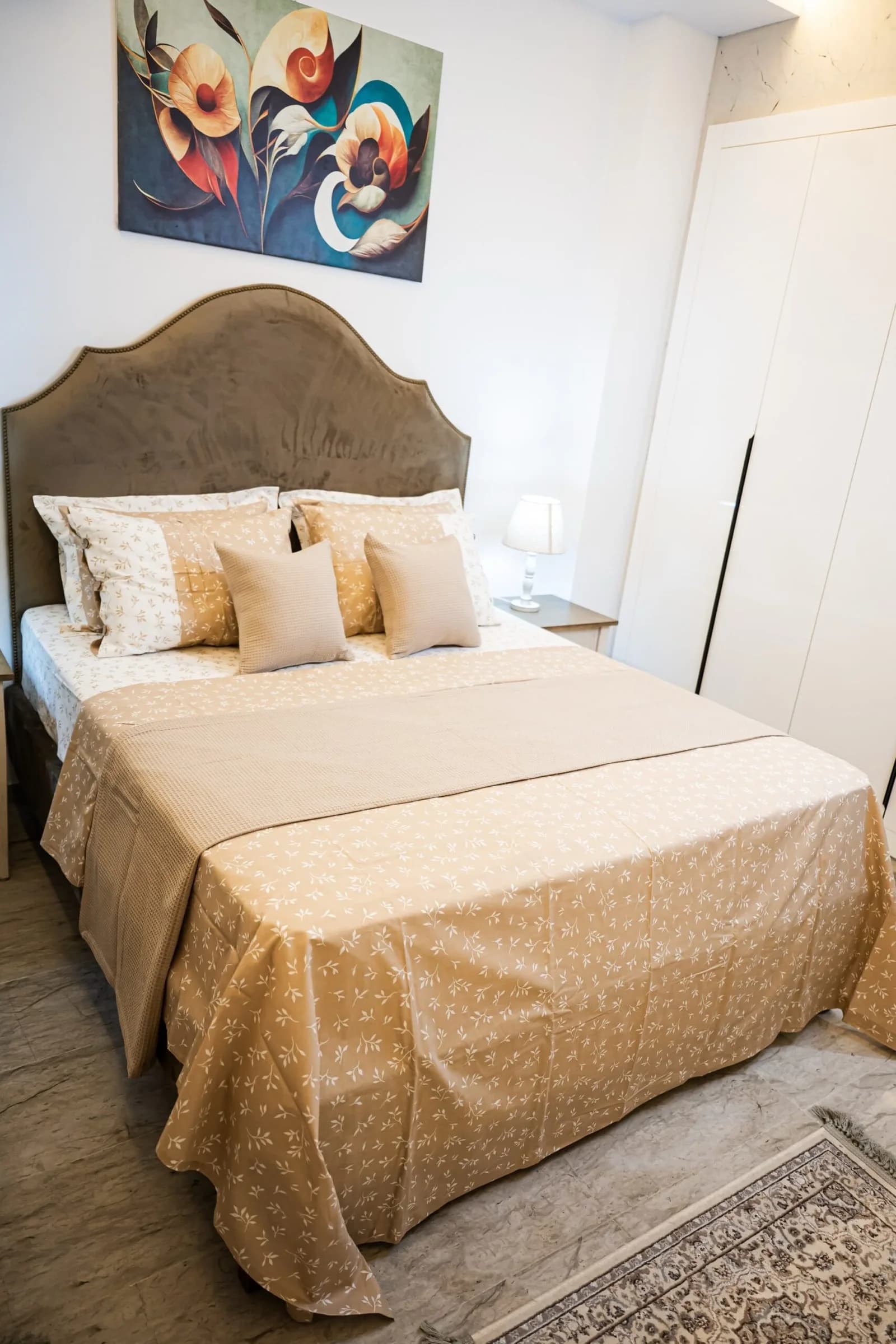 Ensemble Jeté de Lit + 2 Coussins Décoratifs Midabi 100% Coton Tunisie – À La Page